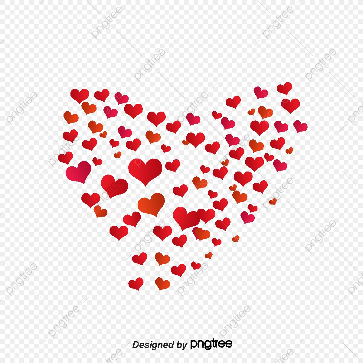 1200x1200 Cartoon Painted Love Tree Heart, Cartoon, Hand Painted, Love Png