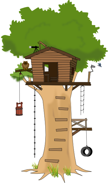 Tree House Clipart Tree House Clip Art 348x591 Tree House Clipart Tree House Clip Art
