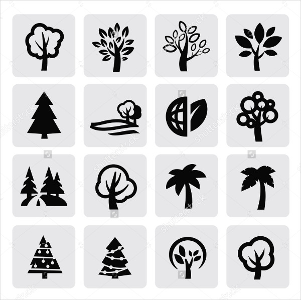 600x598 Tree Icons