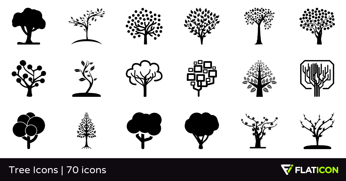 1200x630 Tree Icons Free Icons