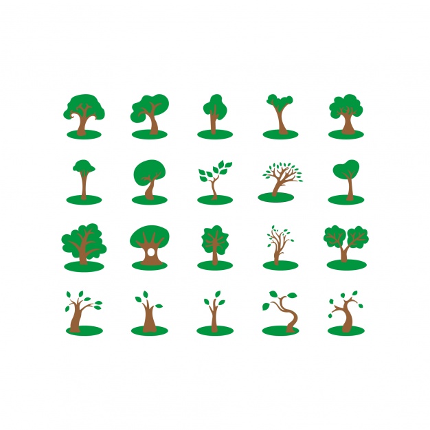626x626 Tree Icon Design Vector Free Download