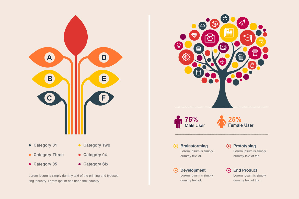 Most Popular Infographic Elements Website Templates 1170x780 Most Popular Infographic Elements Website Templates