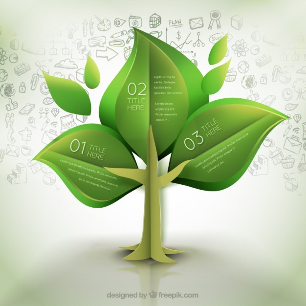 Tree Infographic Vector Free Download 626x626 Tree Infographic Vector Free Download