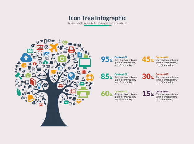 Vector Icon Tree Infographic Vector Premium Download 626x463 Vector Icon Tree Infographic Vector Premium Download