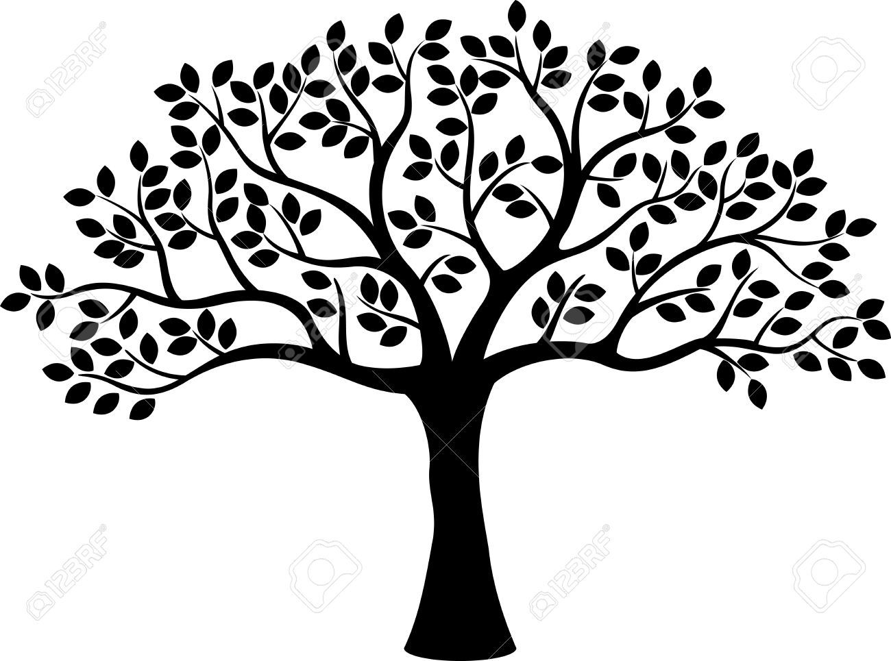 1300x965 Diy Ideas Vector Trees, Family Tree Art