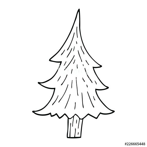 Tree Line Art Vector at Vectorified.com | Collection of Tree Line Art