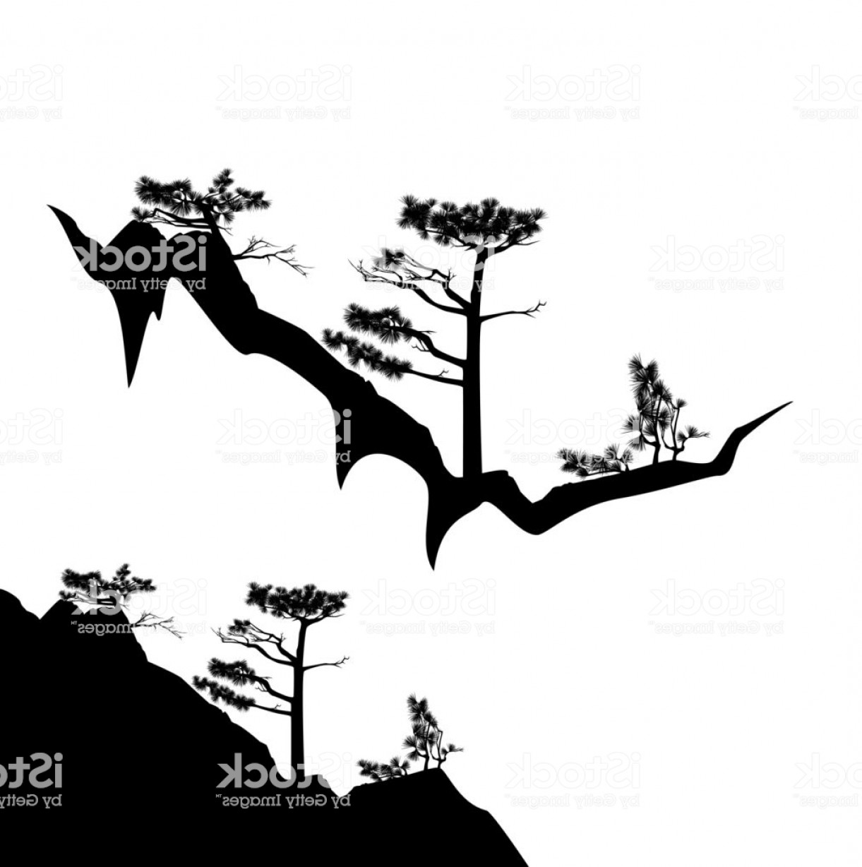 Download Tree Line Silhouette Vector at Vectorified.com ...