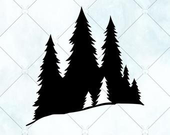 Download Tree Line Silhouette Vector at Vectorified.com ...