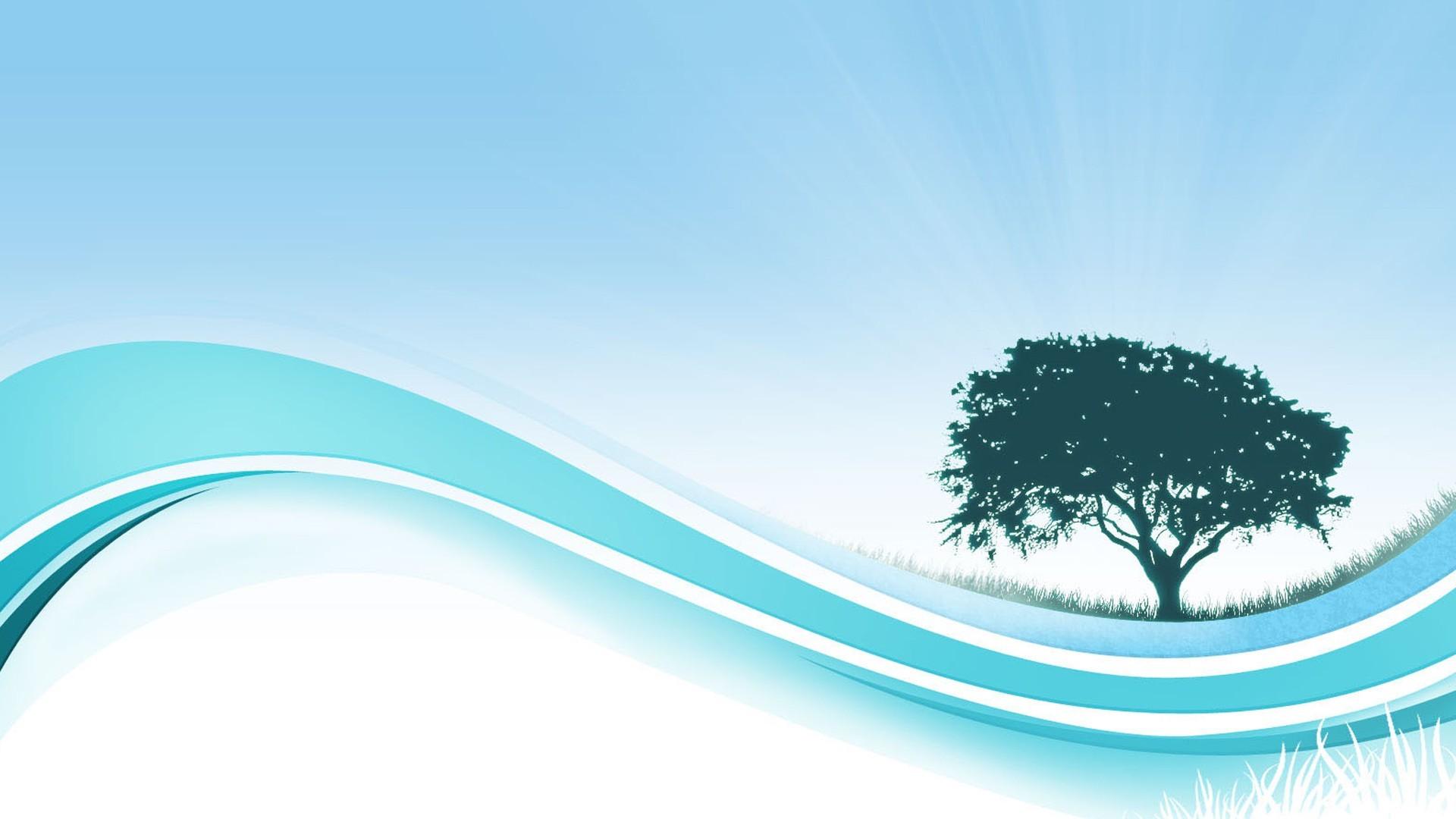 Abstract Trees Silhouette Vector Wavy Lines Wallpaper 1920x1080 Abstract Trees Silhouette Vector Wavy Lines Wallpaper