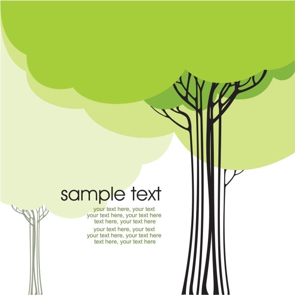 600x600 Download Free Vector Draft Tree Cartoon Line Vector