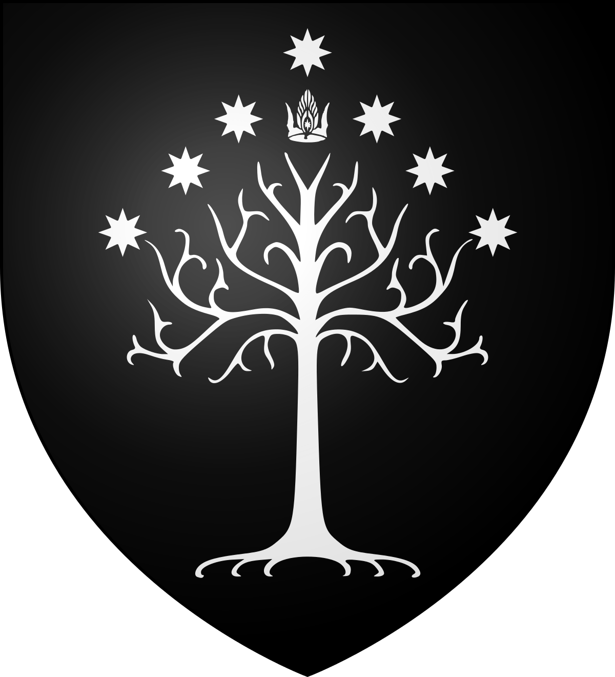 1200x1320 White Tree Of Gondor