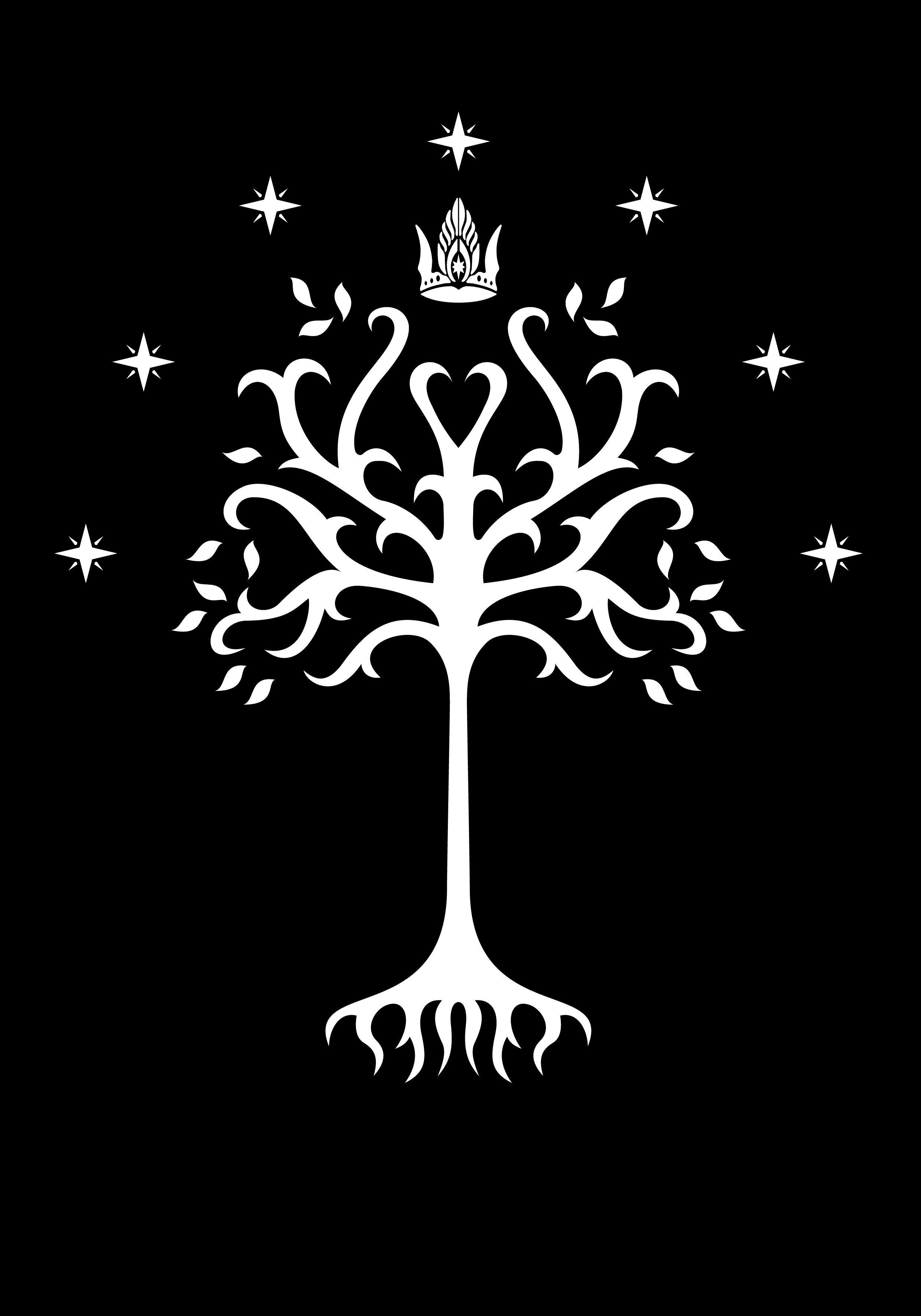 2480x3543 White Tree Of Gondor From The Peter Jackson Movie