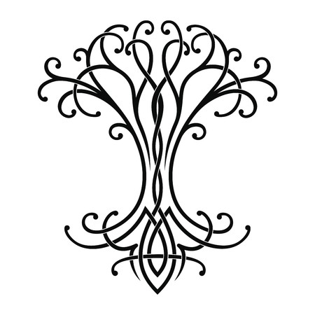 Vector Celtic National Drawing Of A Tree Of Life Royalty Free 450x450 Vector Celtic National Drawing Of A Tree Of Life Royalty Free
