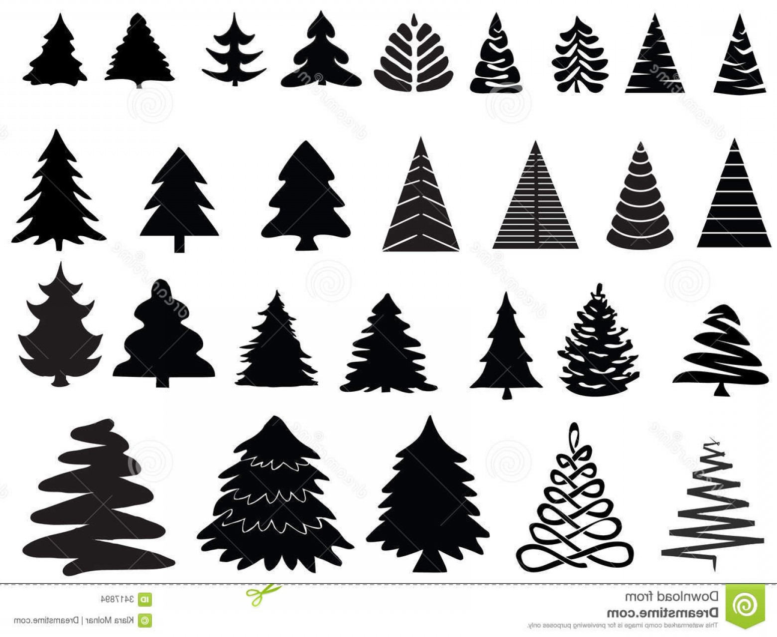 Stock Images Vector Christmas Trees Image Soidergi 1560x1278 Stock Images Vector Christmas Trees Image Soidergi