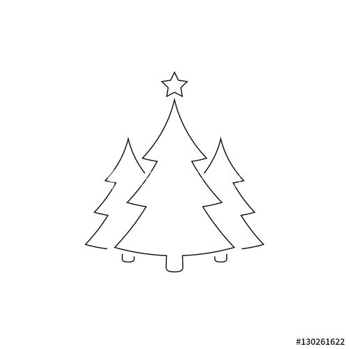 Trees Outline Trees Outline Icon Vector Simple Design Black Symbol 500x500 Trees Outline Trees Outline Icon Vector Simple Design Black Symbol