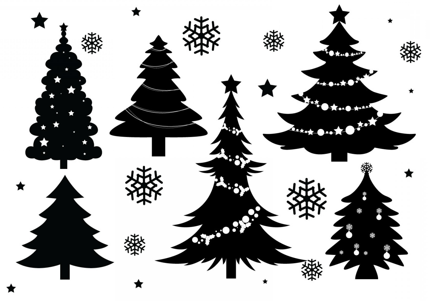 Christmas Tree Outline Vector Christmas Tree Silhouette Vectors 1680x1176 Christmas Tree Outline Vector Christmas Tree Silhouette Vectors