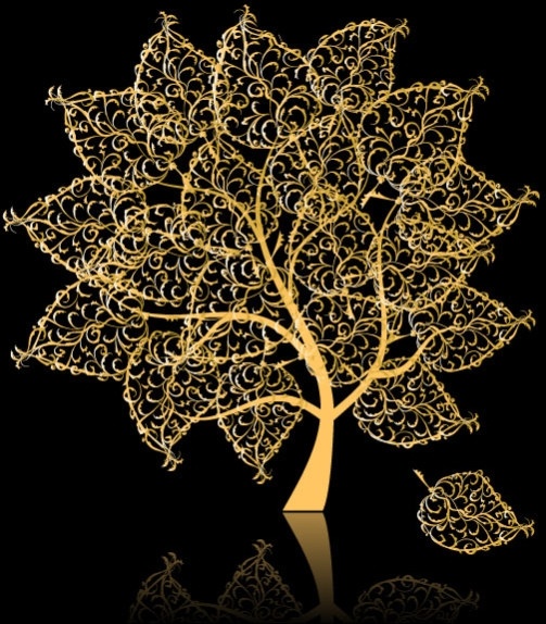 Golden Trees Vector Free Vector In Encapsulated Postscript 503x574 Golden Trees Vector Free Vector In Encapsulated Postscript