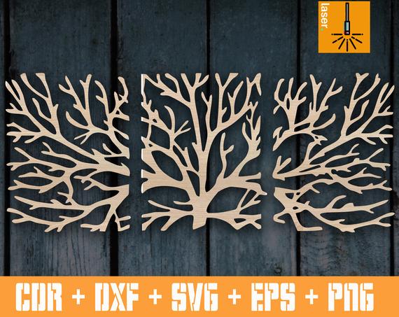 Pano Tree Cdr Wall Panels Cnc Room Decor Tree Patterns Etsy 570x453 Pano Tree Cdr Wall Panels Cnc Room Decor Tree Patterns Etsy