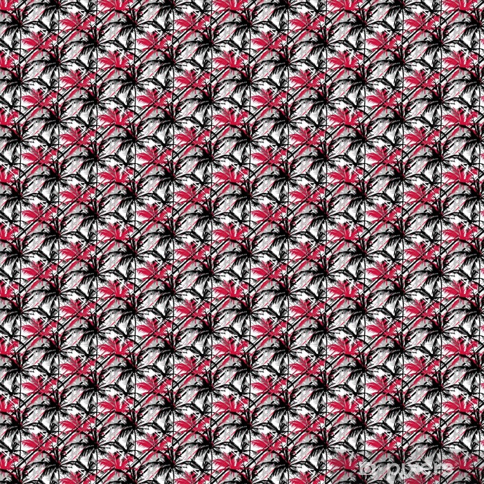 Seamless Vector Monochrome Tropical Pattern Depicting White Palm 700x700 Seamless Vector Monochrome Tropical Pattern Depicting White Palm
