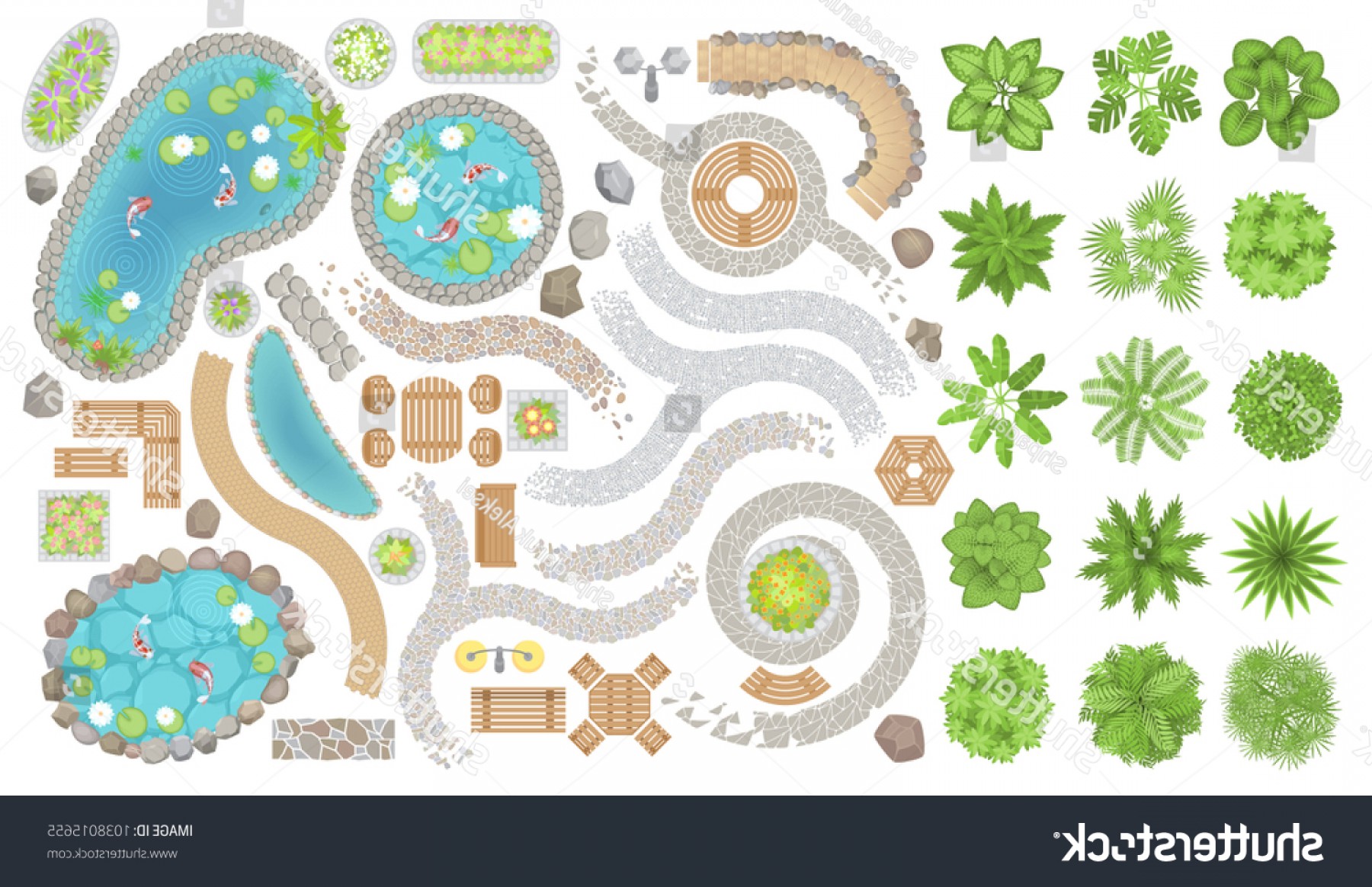 Set Park Elements Top View Collection Hoodamathrun 1800x1164 Set Park Elements Top View Collection Hoodamathrun