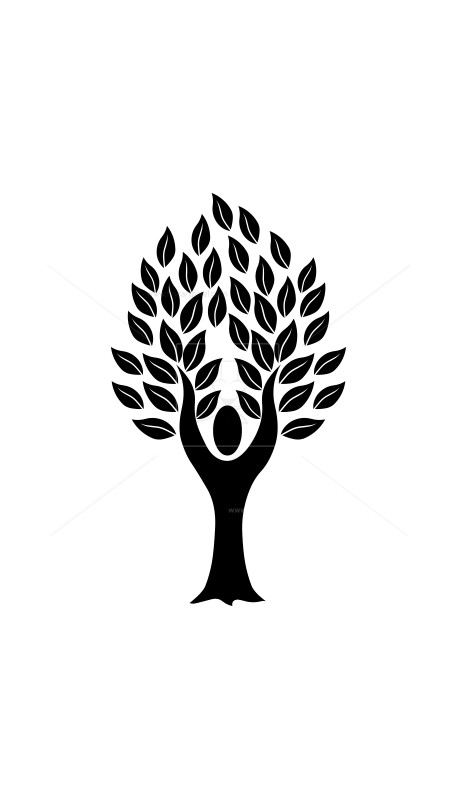 456x800 Human Tree Vector Illustration Free Vectors, Illustrations, Graphics
