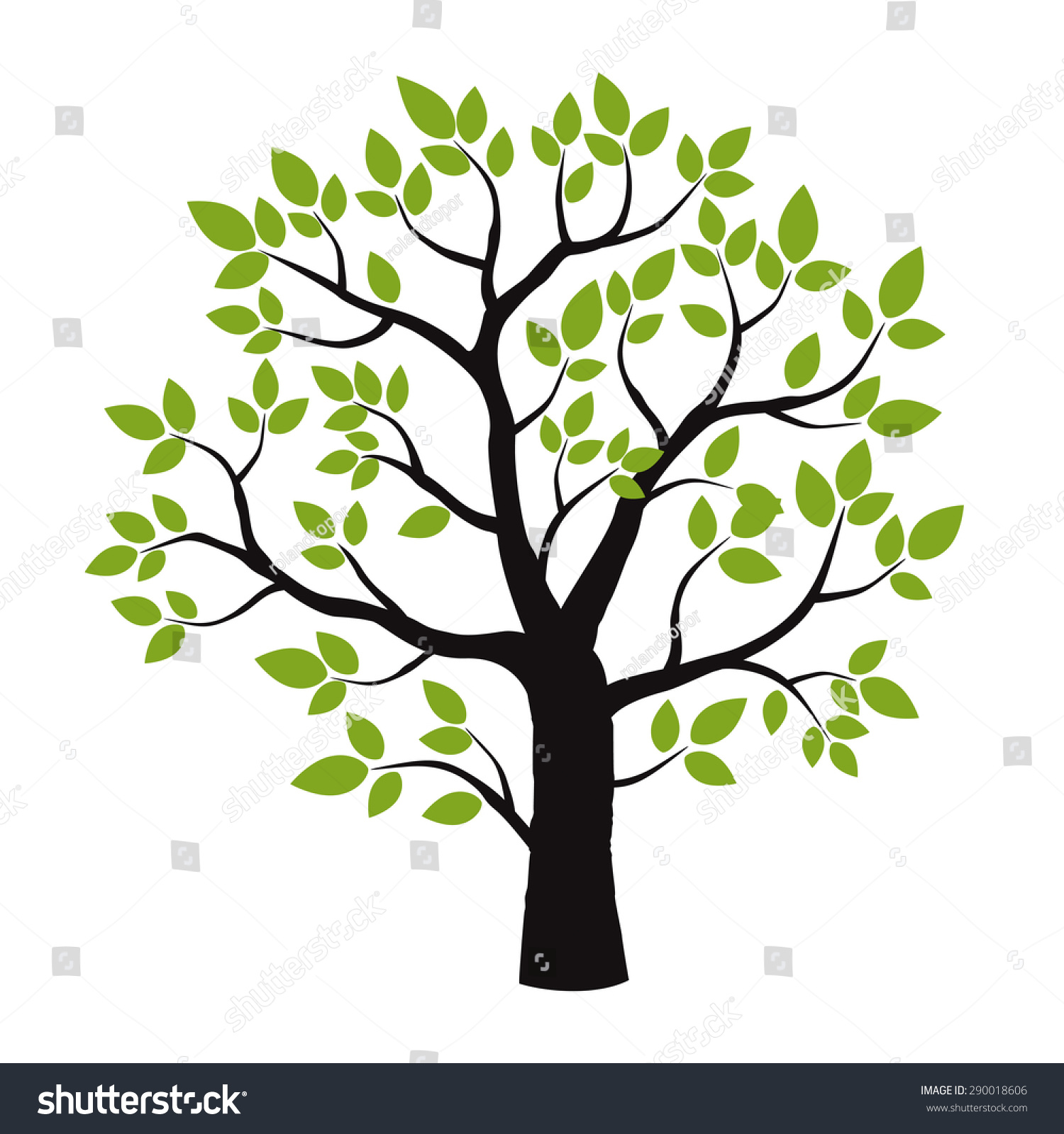 1500x1600 Tree Vector Png Images In Collection