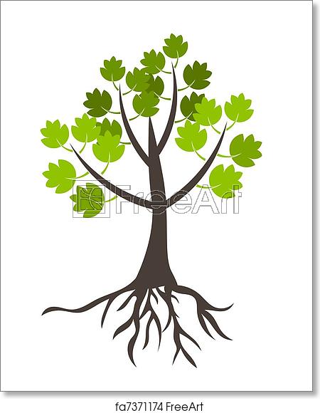 450x580 Free Art Print Of Tree With Roots Tree With Roots