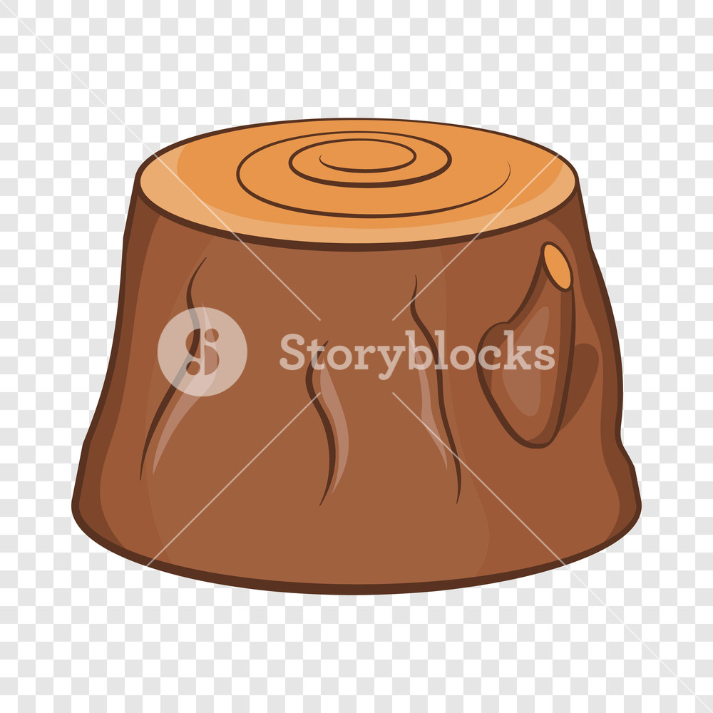 1000x1000 Tree Stump Icon Cartoon Illustration Of Stump Vector Icon For Web