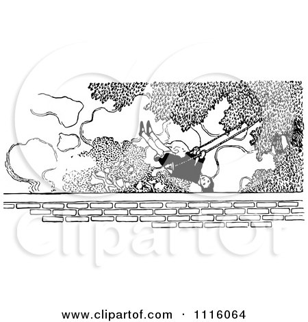 Clipart Retro Vintage Black And White Girl On A Tree Swing 450x470 Clipart Retro Vintage Black And White Girl On A Tree Swing