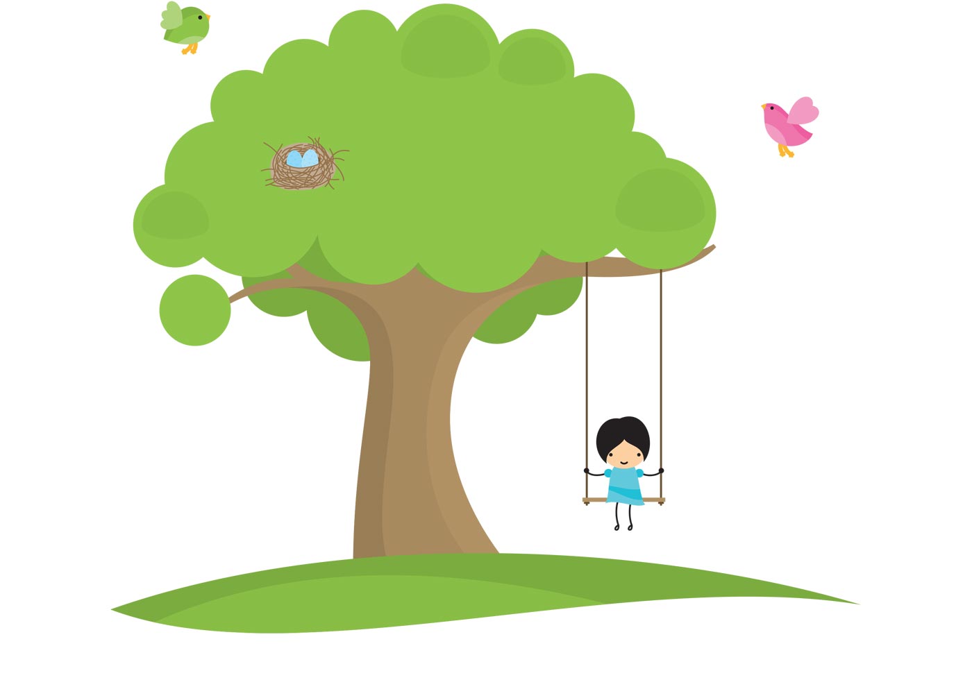 Swing Free Vector Art 1400x980 Swing Free Vector Art