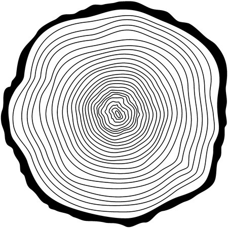 450x450 Tree Rings Saw Cut Tree Trunk Vector Royalty Free Vector Graphics