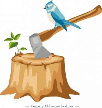 348x368 Tree Trunk Vector Free Vector Download