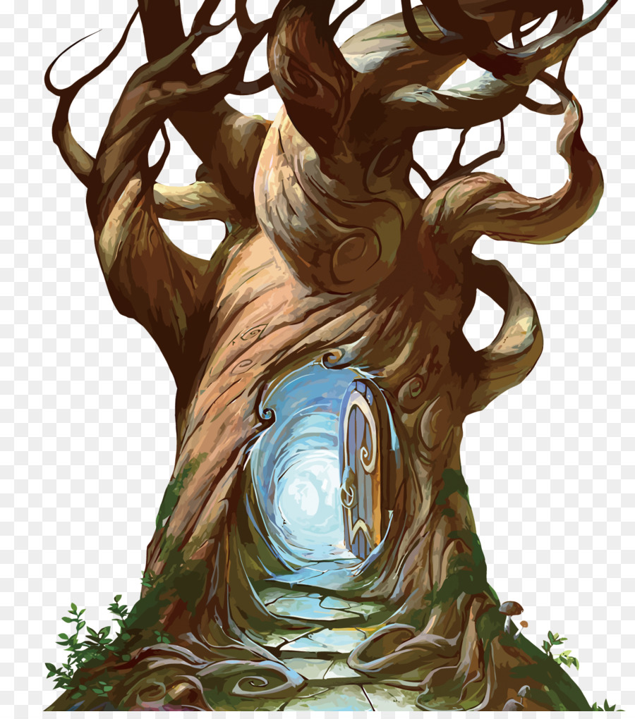 900x1020 Download Free Png Tree Hollow Trunk Vector Magic Tree Hole Png