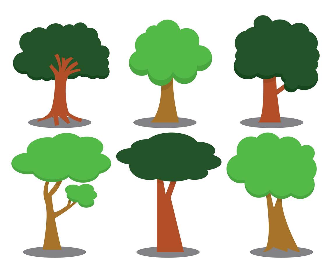 1136x936 Tree Vector Vector Art Graphics