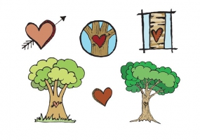 Heart Carved Tree Free Vector Graphic Art Free Download 285x200 Heart Carved Tree Free Vector Graphic Art Free Download