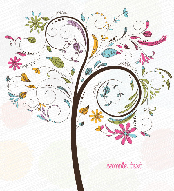 Free Graphics Lush Vector Trees And Summer Leaves 600x659 Free Graphics Lush Vector Trees And Summer Leaves