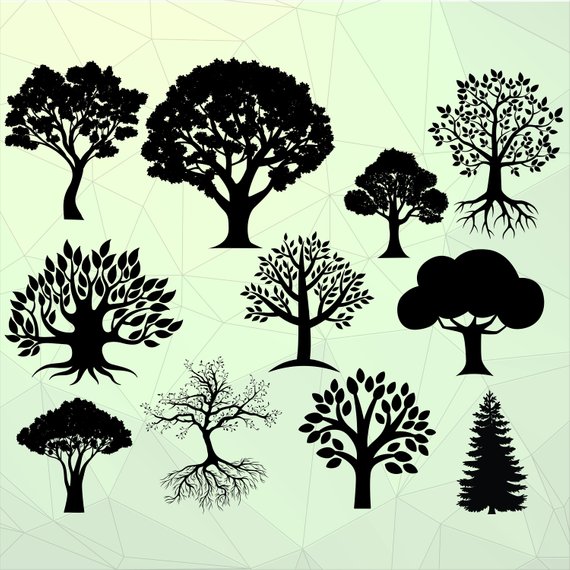 Tree Vector File at Vectorified.com | Collection of Tree Vector File ...