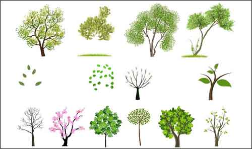 Tree Vector Free Editable Illustrations To Download 500x296 Tree Vector Free Editable Illustrations To Download