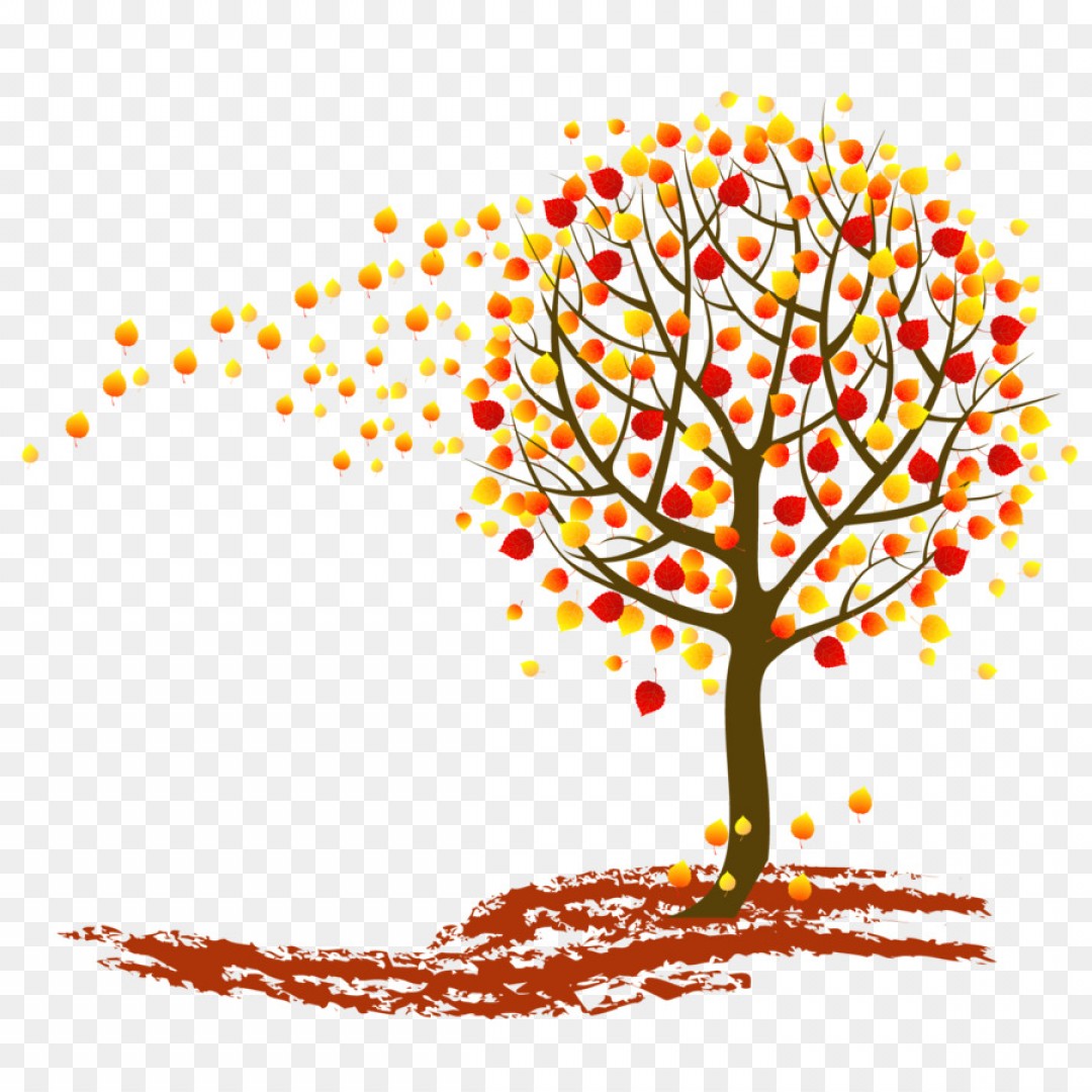 1080x1080 Png Tree Autumn Clip Art Vector Autumn Leaves Falling Soidergi