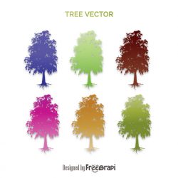 250x250 Tree Silhouette Free Graphics Resource