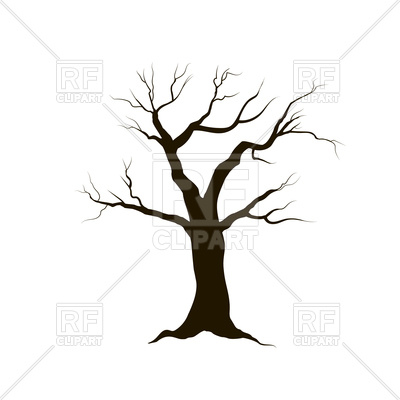 400x400 Tree Without Leaves Vector Image Of Signs, Symbols, Maps