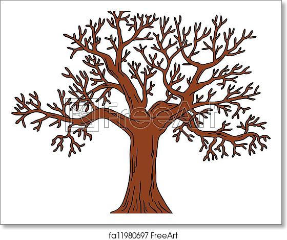 560x470 Free Art Print Of Tree Without Leaves Tree Without Leaves