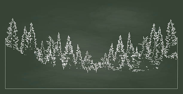 Treeline Vector at Vectorified.com | Collection of ...