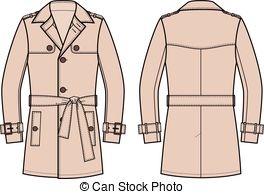 264x194 Trench Coat Clipart