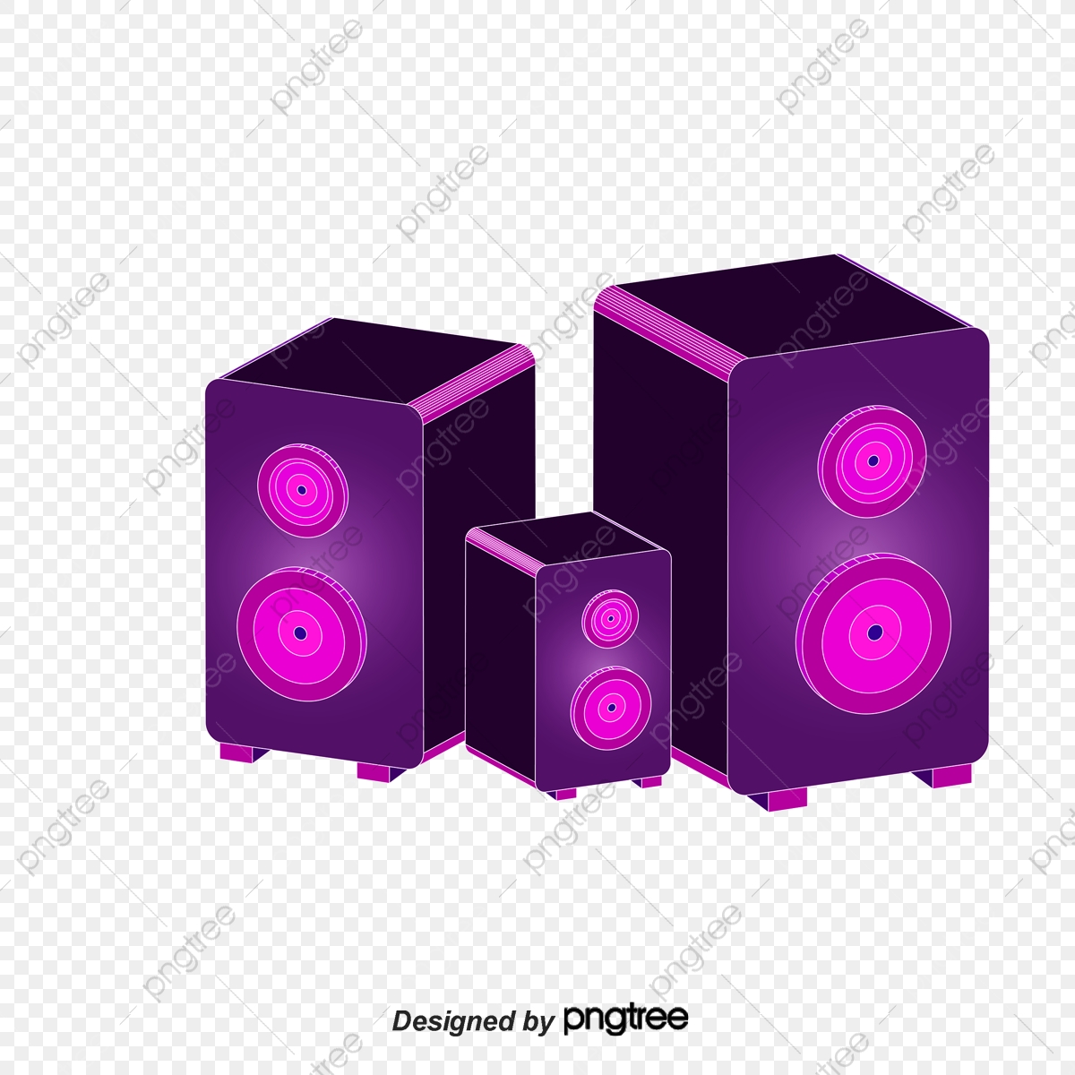 1200x1200 Cool Trend Music Background Vector Material, Speaker Background