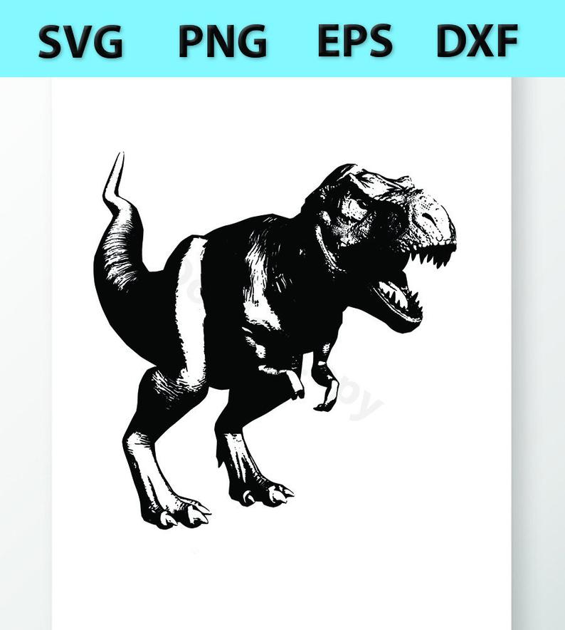 794x884 T Rex Dinosaur Vector Images Clipart Cutting Etsy