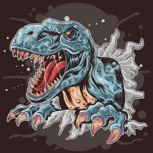 626x626 Trex Detail Vector Vector Premium Download