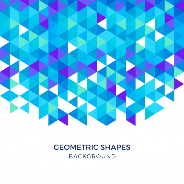 Blue Geometric Shapes Triangular Background Vector Free Download 626x626 Blue Geometric Shapes Triangular Background Vector Free Download