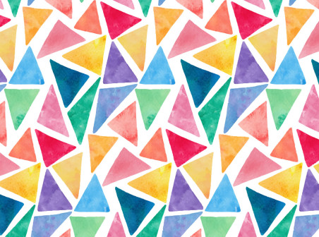 Watercolor Painted Triangle Seamless Background Vector Material 452x336 Watercolor Painted Triangle Seamless Background Vector Material