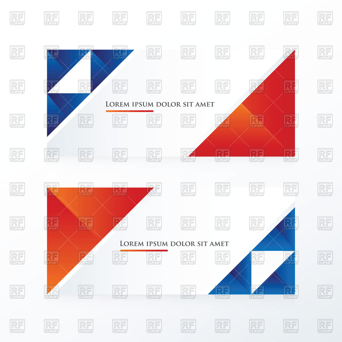 Red And Blue Triangle Banner Vector Image Of Backgrounds, Textures 1200x1200 Red And Blue Triangle Banner Vector Image Of Backgrounds, Textures